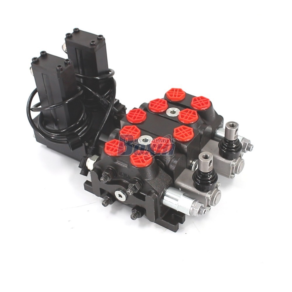 DCV60 Electric Motor 2 Spool Sectional Valve Factory Direct Supply cover photo